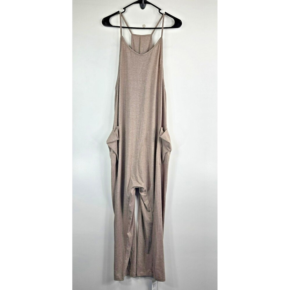 Cupshe Women's Size Large Brown Sleeveless Jumpsuit NWT